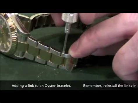 how to you adjust riveted rolex bracelet|rolex bracelet adjustment tool.